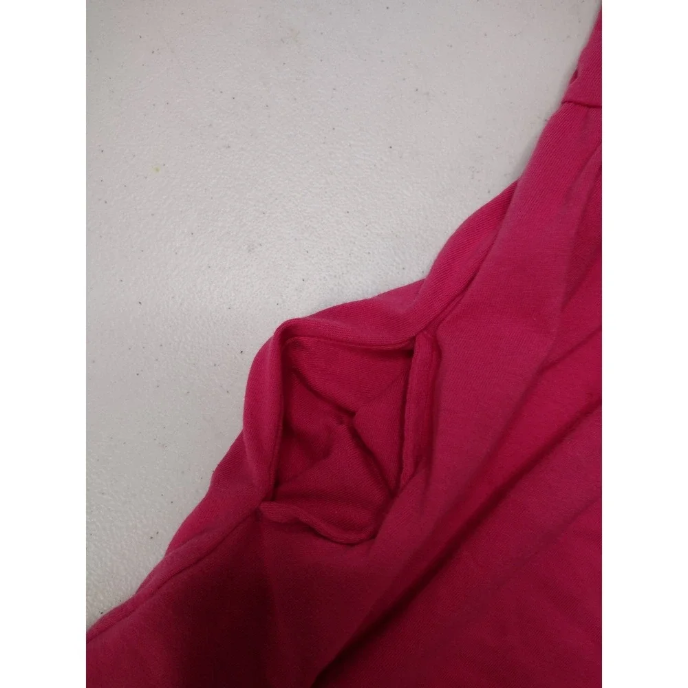 Wonder Nation Girls Pink Sleeveless Tank Dress with Pockets Size S 6-6X Cotton